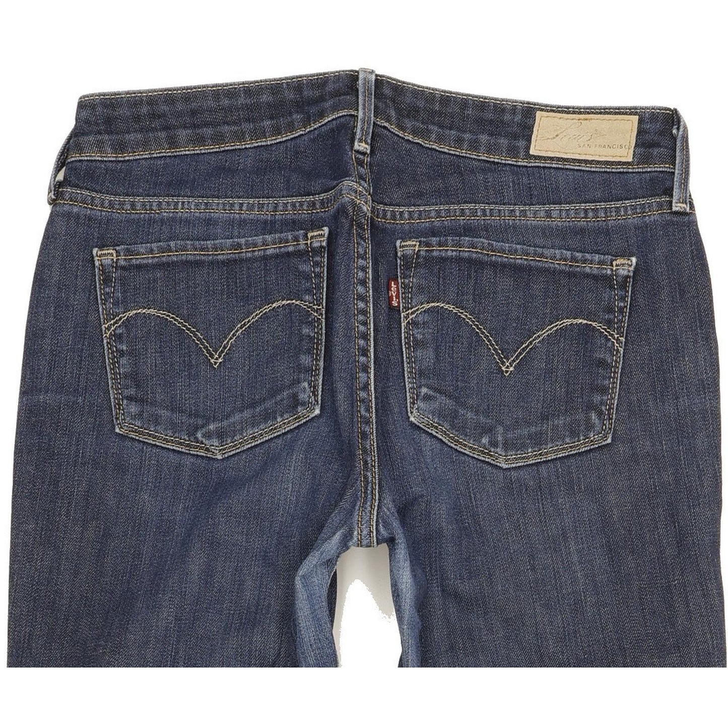 Levi's Slight Curve Women Blue Straight Classic Stretch Jeans W28 L32
