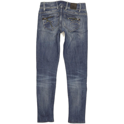 G-Star Midge Cody Women Blue Skinny Slim Stretch Jeans W25 L29