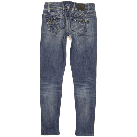 G-Star Midge Cody Women Blue Skinny Slim Stretch Jeans W25 L29