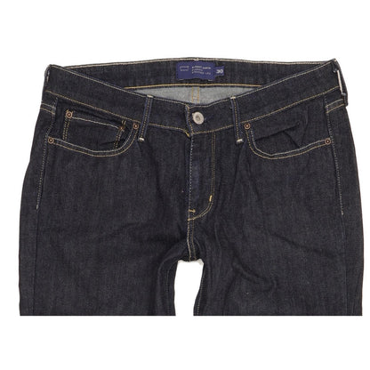 Levi's Slight Curve Women Navy Straight Classic Stretch Jeans W30 L32