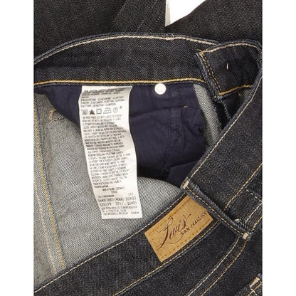 Levi's Slight Curve Women Navy Straight Classic Stretch Jeans W30 L32