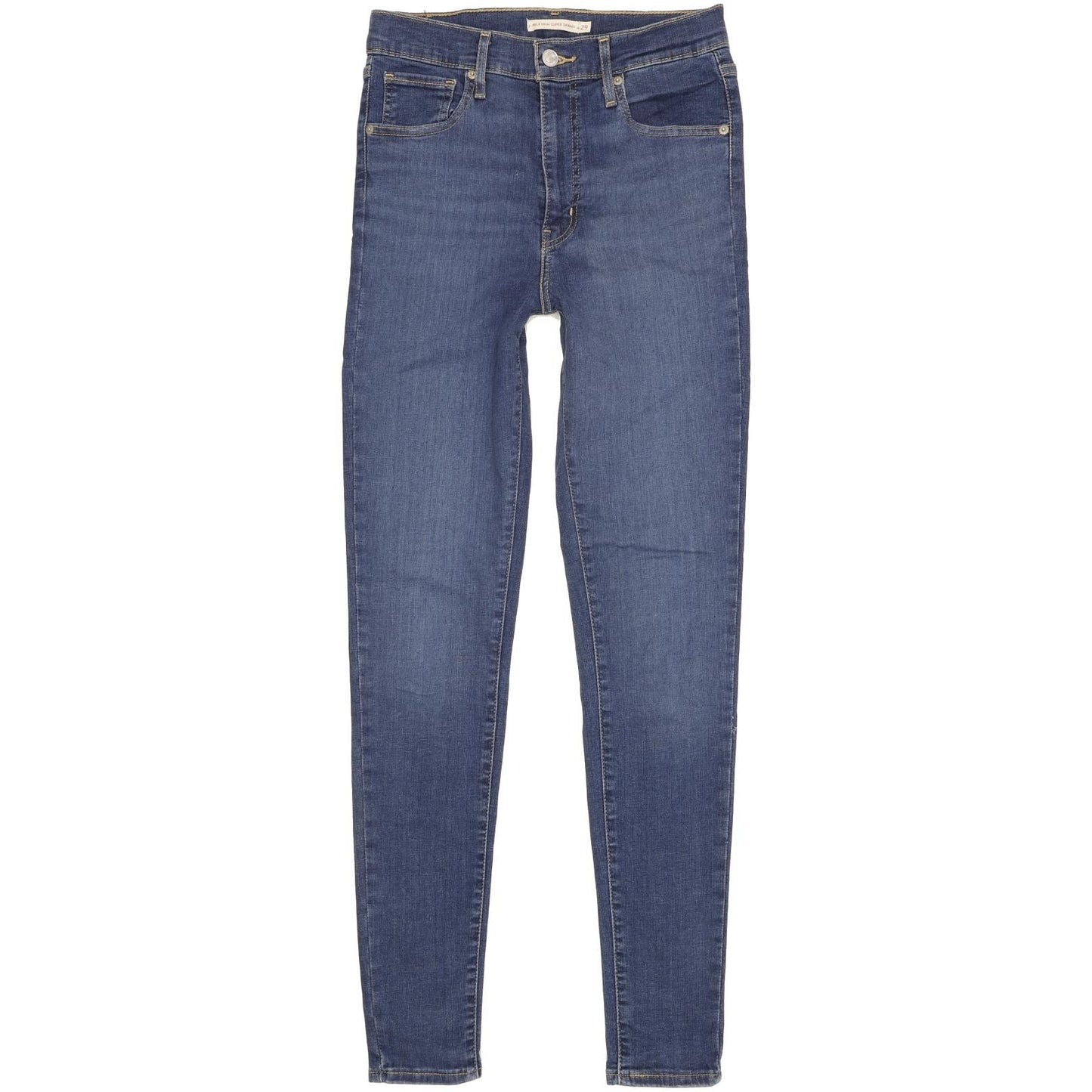 Levi's Mile Blue Skinny Slim Stretch Jeans High Waisted W29 L32