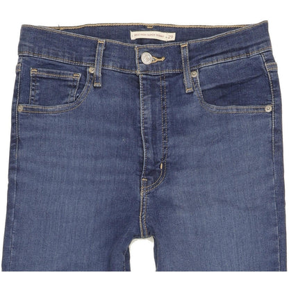 Levi's Mile Blue Skinny Slim Stretch Jeans High Waisted W29 L32
