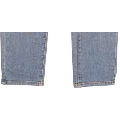 Levi's Ribcage Kids Blue Straight Slim Stretch Jeans High Waisted W26 L32