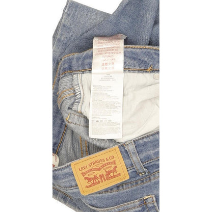 Levi's Ribcage Kids Blue Straight Slim Stretch Jeans High Waisted W26 L32