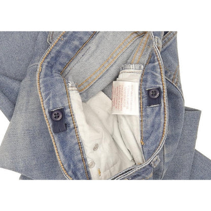 Levi's Ribcage Kids Blue Straight Slim Stretch Jeans High Waisted W26 L32
