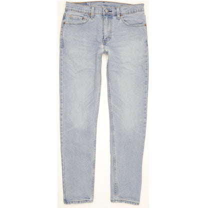 Levi's 512 Men Blue Tapered Slim Stretch Jeans W30 L30