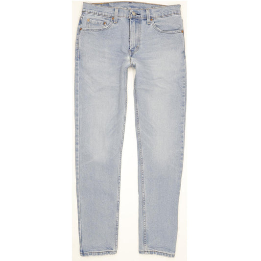 Levi's 512 Men Blue Tapered Slim Stretch Jeans W30 L30