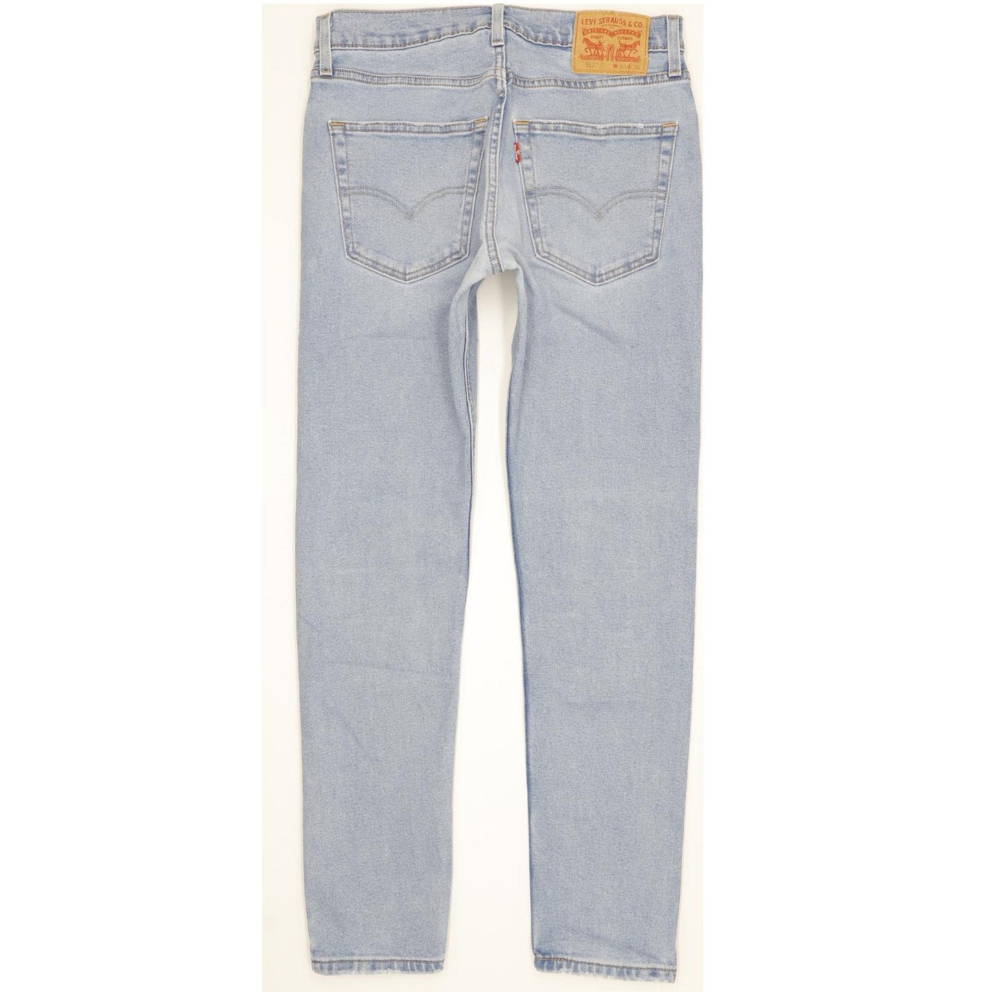 Levi's 512 Men Blue Tapered Slim Stretch Jeans W30 L30