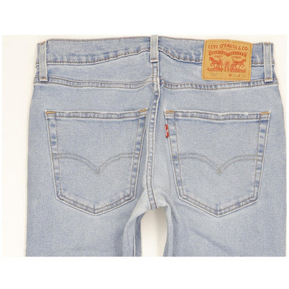 Levi's 512 Men Blue Tapered Slim Stretch Jeans W30 L30