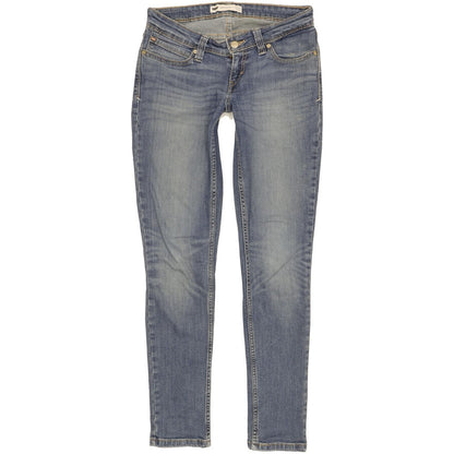 Levi's Demi Curve Women Blue Skinny Slim Stretch Jeans W27 L30