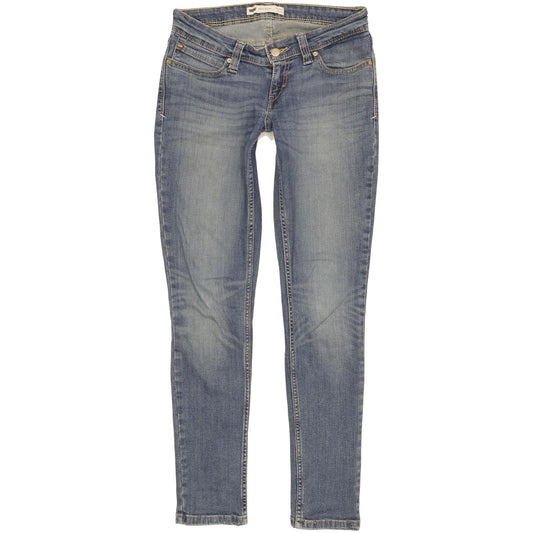 Levi's Demi Curve Women Blue Skinny Slim Stretch Jeans W27 L30