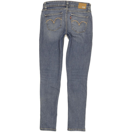 Levi's Demi Curve Women Blue Skinny Slim Stretch Jeans W27 L30