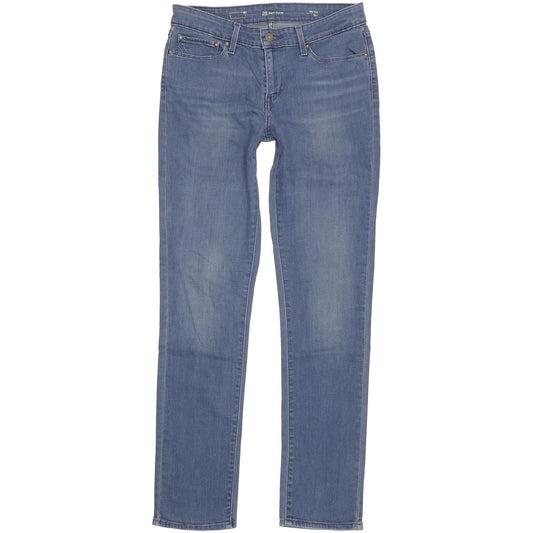 Levi's Demi Curve Women Blue Straight Slim Stretch Jeans W28 L32