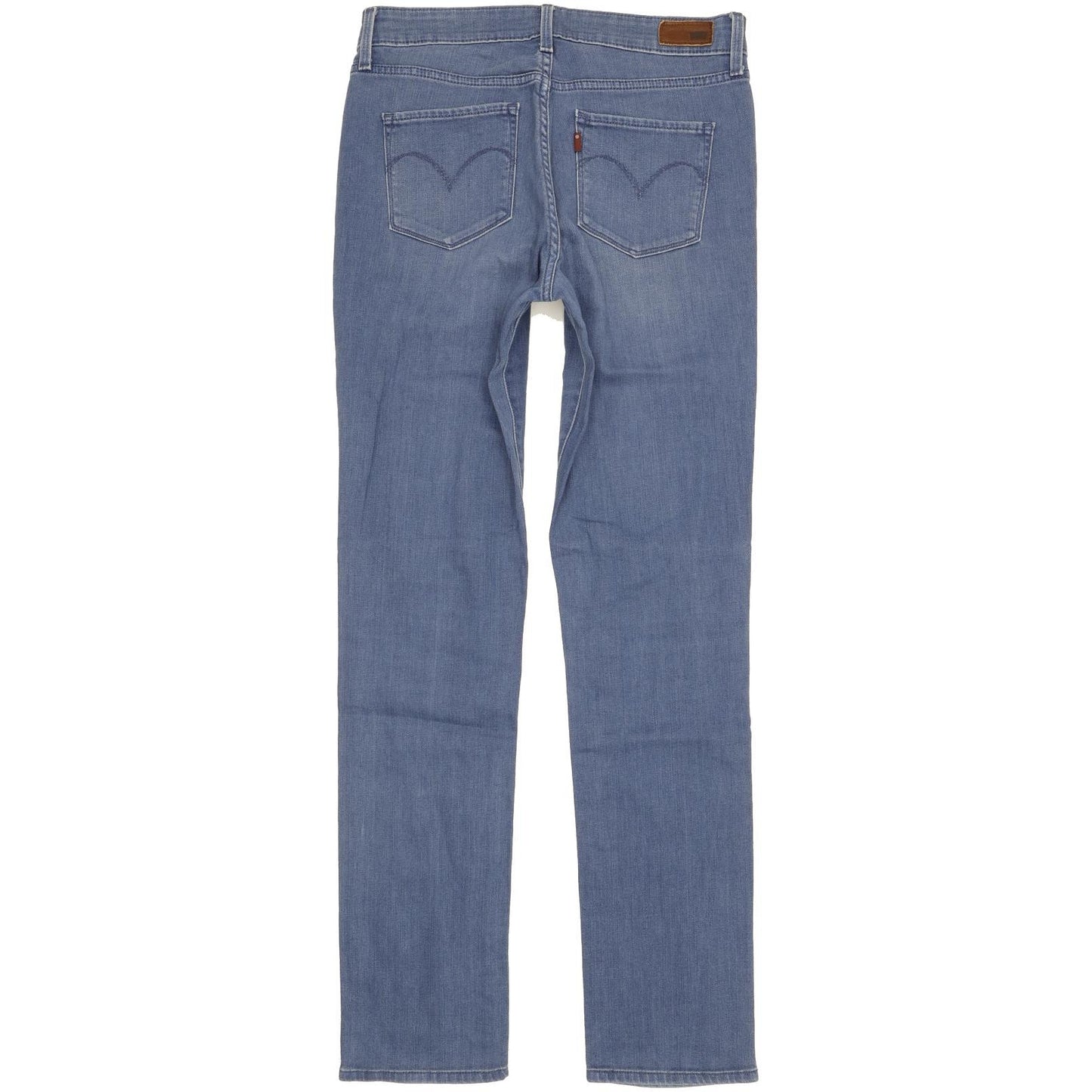 Levi's Demi Curve Women Blue Straight Slim Stretch Jeans W28 L32