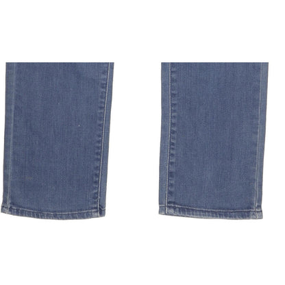 Levi's Demi Curve Women Blue Straight Slim Stretch Jeans W28 L32