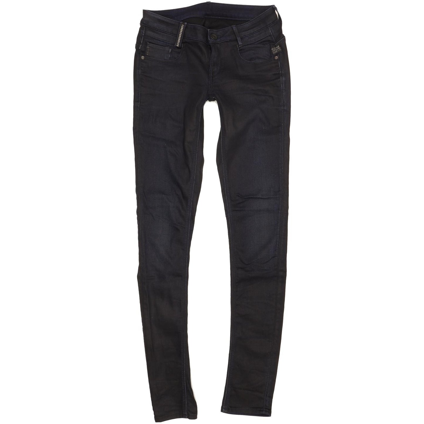 G-Star Radar Smith Women Navy Skinny Slim Stretch Jeans W27 L34