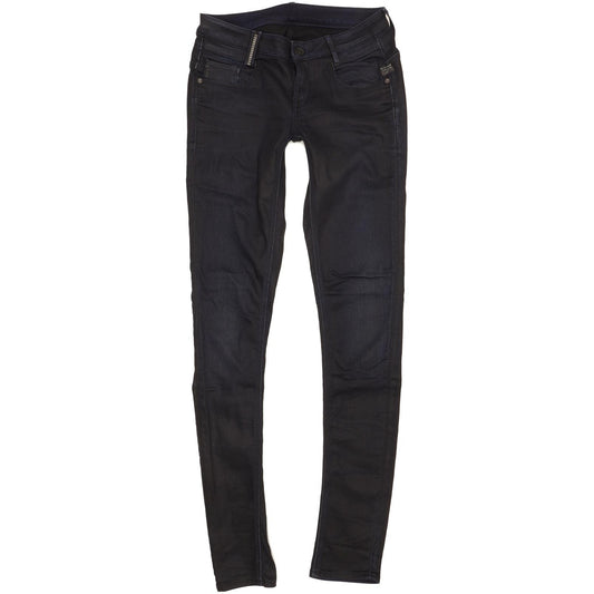 G-Star Radar Smith Women Navy Skinny Slim Stretch Jeans W27 L34