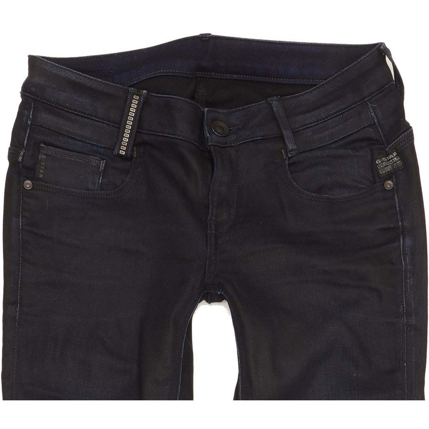 G-Star Radar Smith Women Navy Skinny Slim Stretch Jeans W27 L34