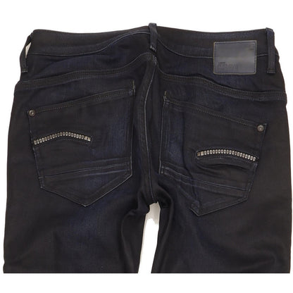 G-Star Radar Smith Women Navy Skinny Slim Stretch Jeans W27 L34