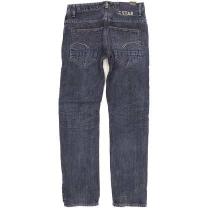 G-Star Morris Low Men Blue Straight Slim Jeans W31 L32