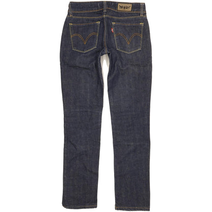 Levi's 571 Men Blue Straight Slim Stretch Jeans W27 L29