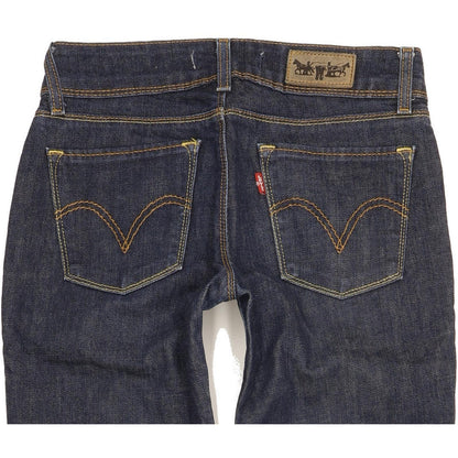 Levi's 571 Men Blue Straight Slim Stretch Jeans W27 L29