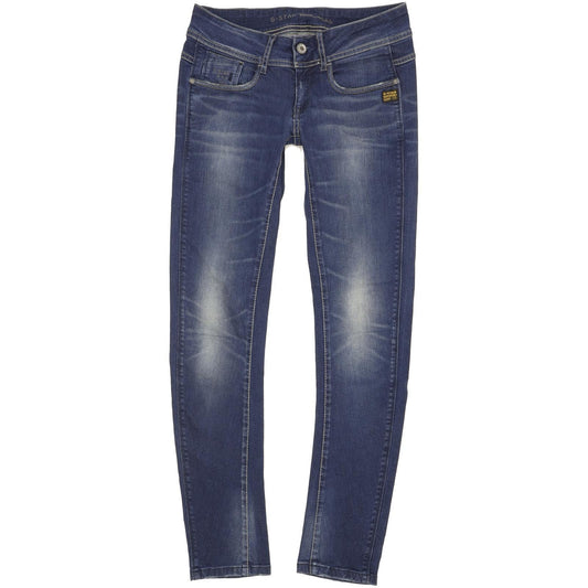 G-Star Midge Cody Women Blue Skinny Slim Stretch Jeans W27 L32