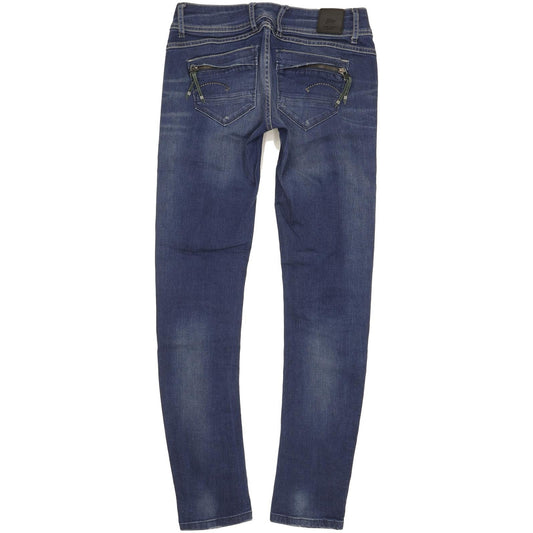 G-Star Midge Cody Women Blue Skinny Slim Stretch Jeans W27 L32