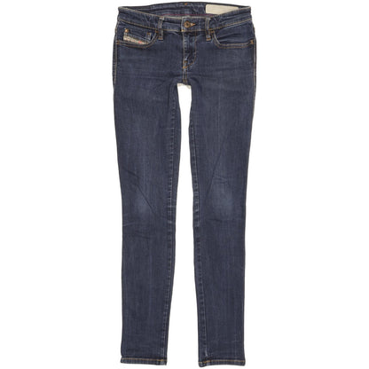 Diesel Skinzee Low Women Blue Skinny Slim Stretch Jeans W27 L29