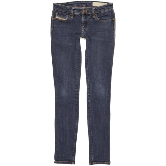 Diesel Skinzee Low Women Blue Skinny Slim Stretch Jeans W27 L29