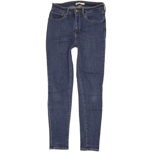 Levi's 721 Blue Skinny Slim Stretch Jeans High Waisted W28 L30