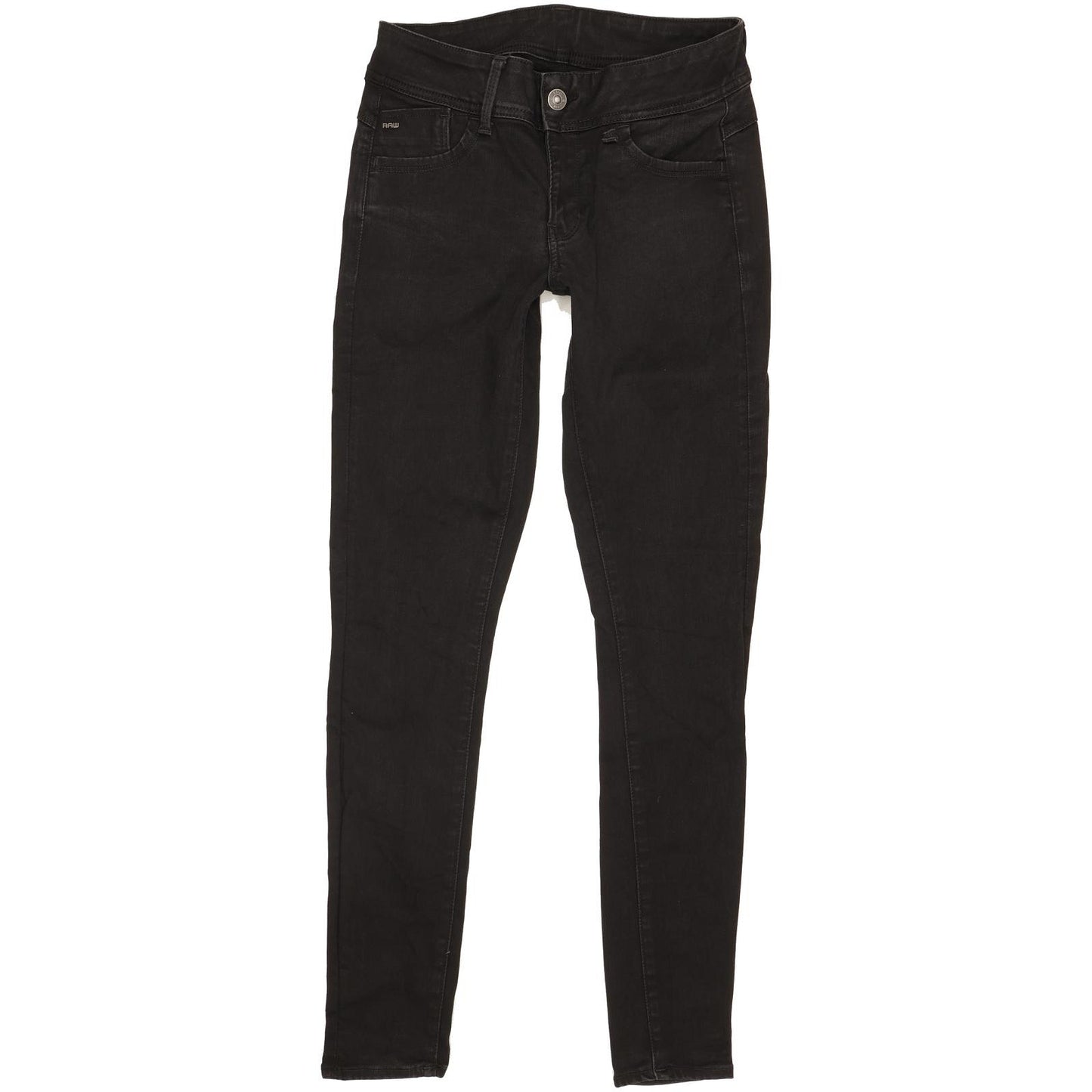 G-Star Lynn Women Black Skinny Slim Jeans W30 L32