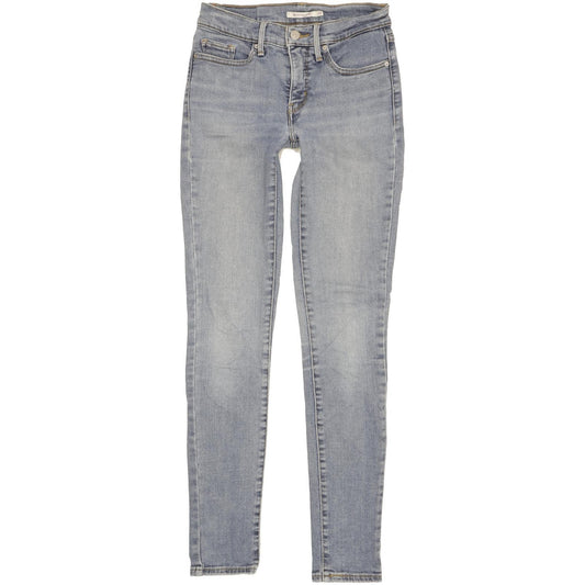 Levi's 311 Shaping Women Blue Skinny Slim Stretch Jeans W26 L31