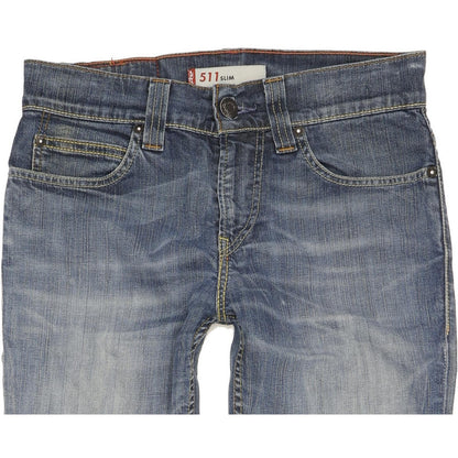 Levi's 511 Men Blue Straight Slim Stretch Jeans W31 L31