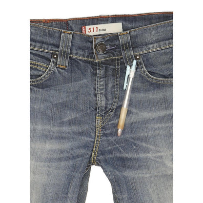 Levi's 511 Men Blue Straight Slim Stretch Jeans W31 L31