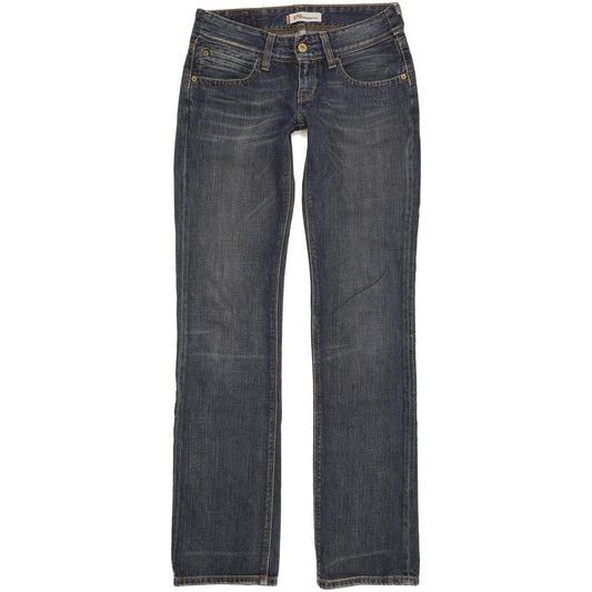 Levi's 570 Women Blue Straight Slim Jeans W27 L34