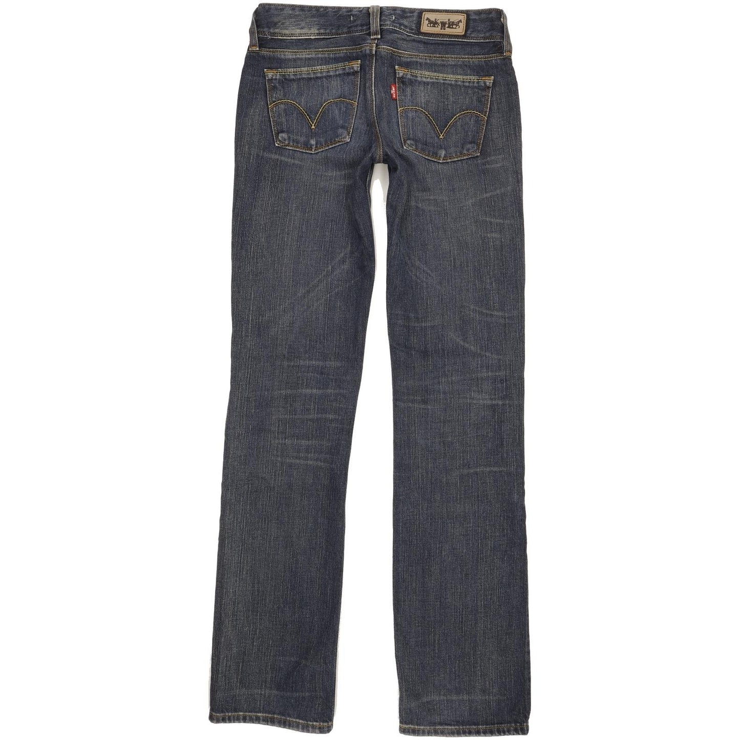 Levi's 570 Women Blue Straight Slim Jeans W27 L34
