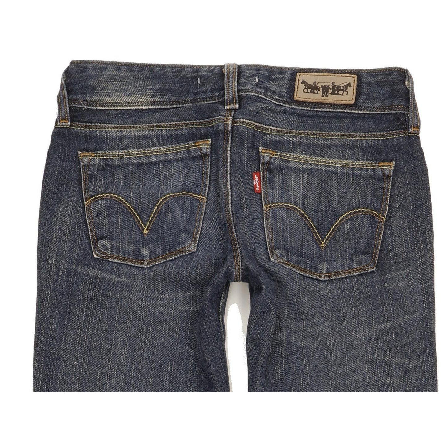 Levi's 570 Women Blue Straight Slim Jeans W27 L34