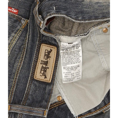Levi's 570 Women Blue Straight Slim Jeans W27 L34