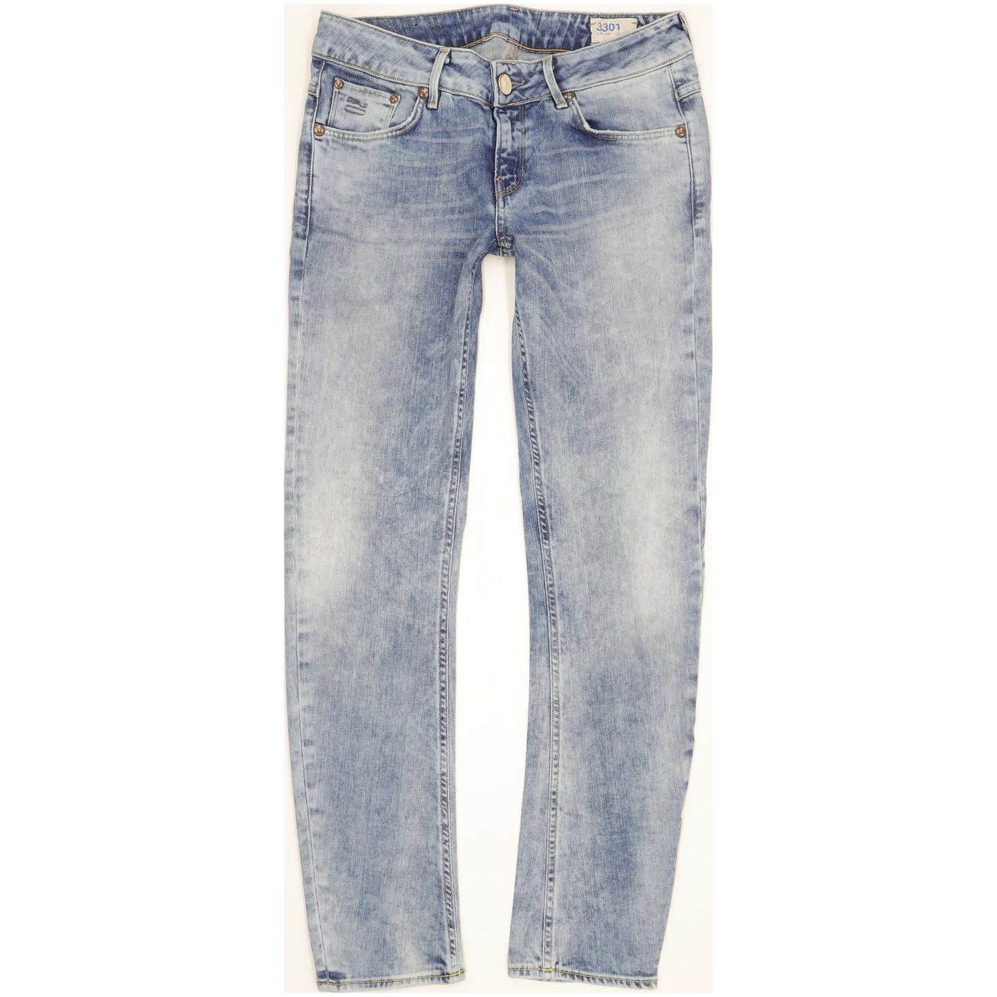 G-Star Women Blue Skinny Slim Stretch Jeans W26 L29