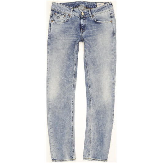 G-Star Women Blue Skinny Slim Stretch Jeans W26 L29
