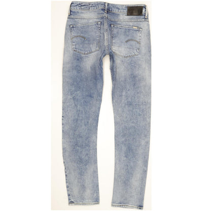 G-Star Women Blue Skinny Slim Stretch Jeans W26 L29