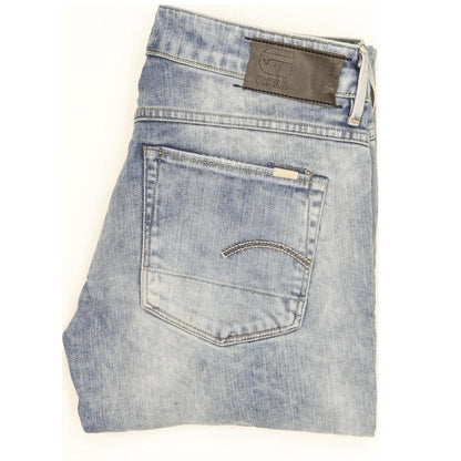 G-Star Women Blue Skinny Slim Stretch Jeans W26 L29