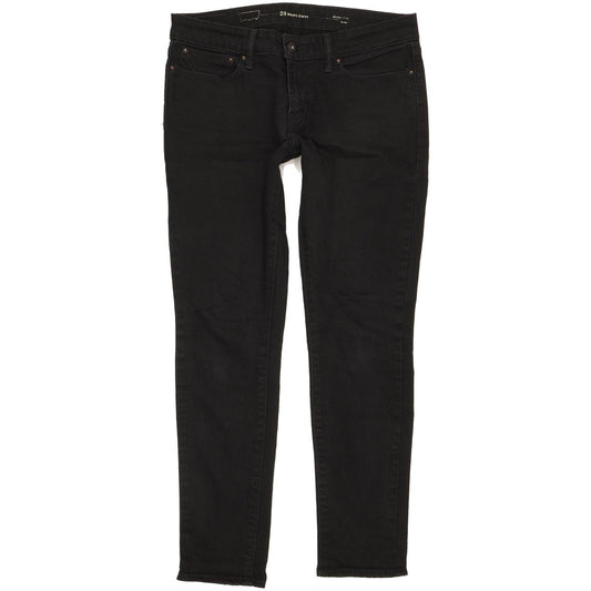 Levi's Slight Curve Women Black Skinny Slim Stretch Jeans W29 L29