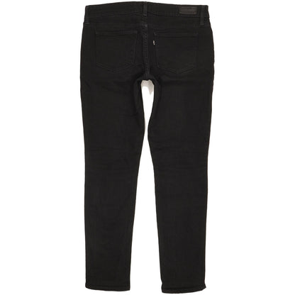 Levi's Slight Curve Women Black Skinny Slim Stretch Jeans W29 L29