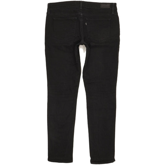 Levi's Slight Curve Women Black Skinny Slim Stretch Jeans W29 L29