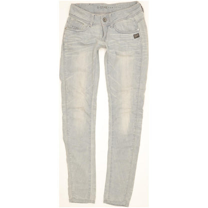 G-Star Midge Cody Women Blue Skinny Slim Stretch Jeans W26 L32