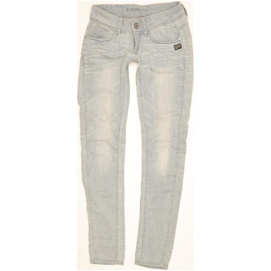 G-Star Midge Cody Women Blue Skinny Slim Stretch Jeans W26 L32