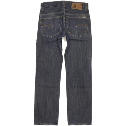 G-Star Men Blue Straight Regular Jeans W28 L30